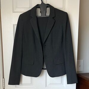 NWOT Ann Taylor Women’s Charcoal Gray Skirt Suit Set